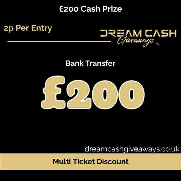 £200 Cash Prize