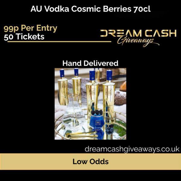 AU Vodka Cosmic Berries 70cl