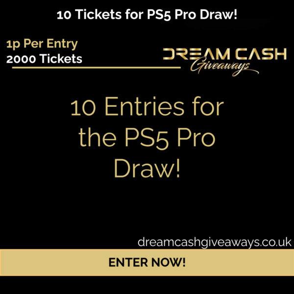 10 Entries into PS5 Pro Draw!