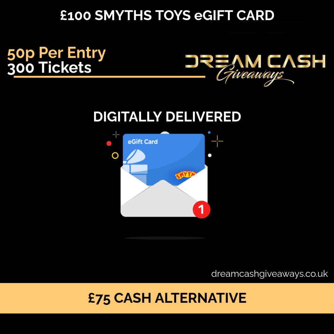 Smyths £100 eGift Voucher