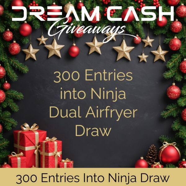 300 Entries Into Ninja Dual Air Fryer Draw