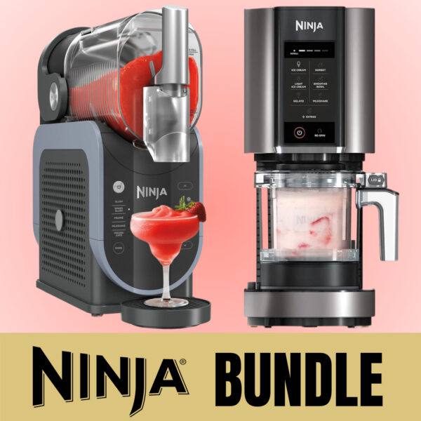 Ninja Ice Cream and Slushie Maker Bundle