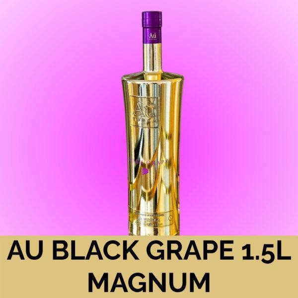 AU Vodka Black Grape 1.5l Magnum