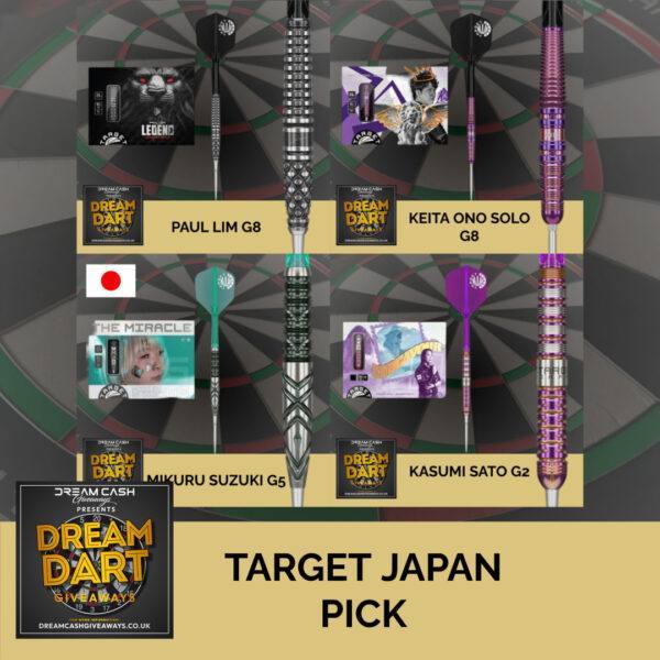 Target Darts Japan Pick