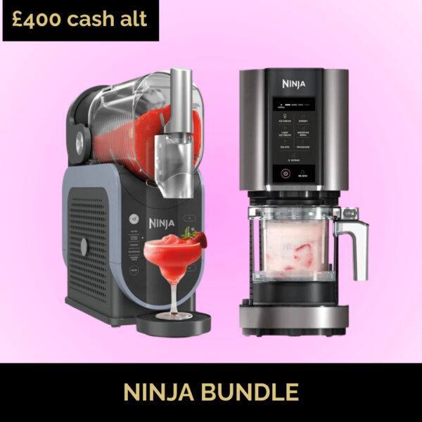 Ninja Ice Cream and Slushie Maker Bundle