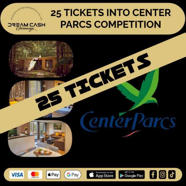 25 Tickets Into Center Parcs Competition(1)