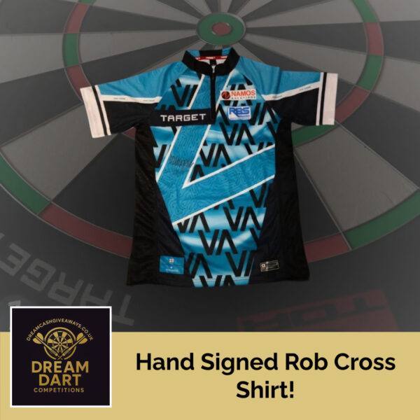 Hand Signed Rob Cross Shirt