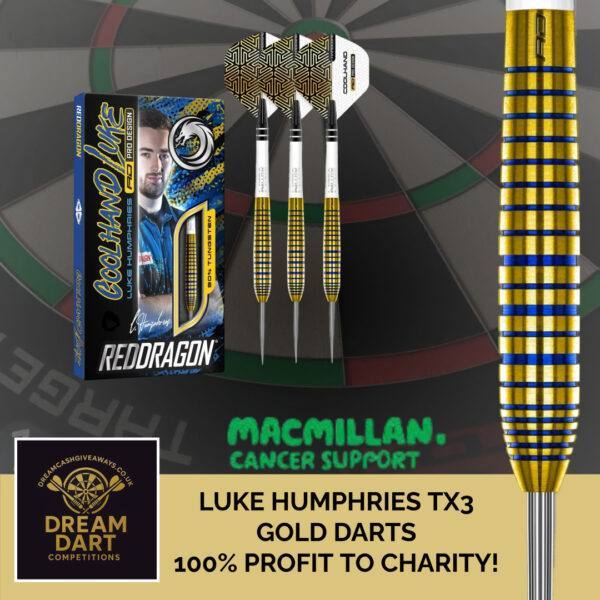 Luke Humphries TX3 Gold Darts