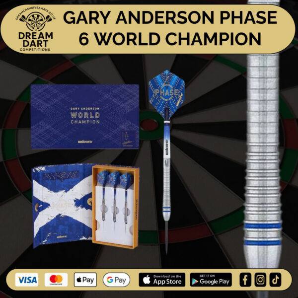 Gary Anderson Phase 6 World Champion Darts