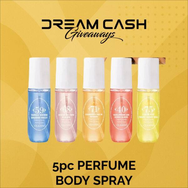 5pc Body Spray